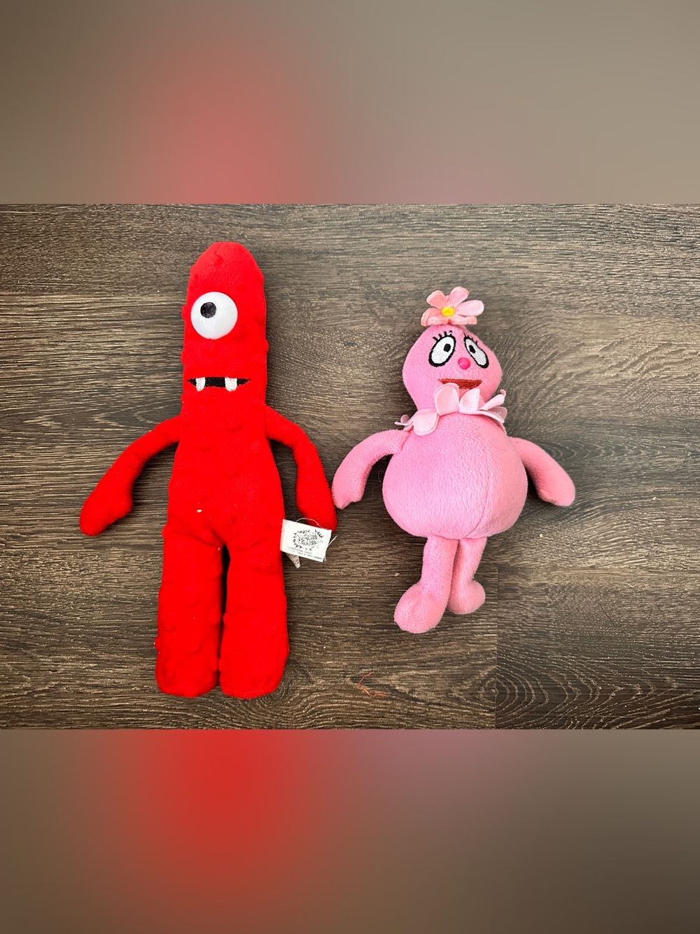 Yo Gabba Gabba Foofa & Muno Plush Stuffed Animal Toy Doll